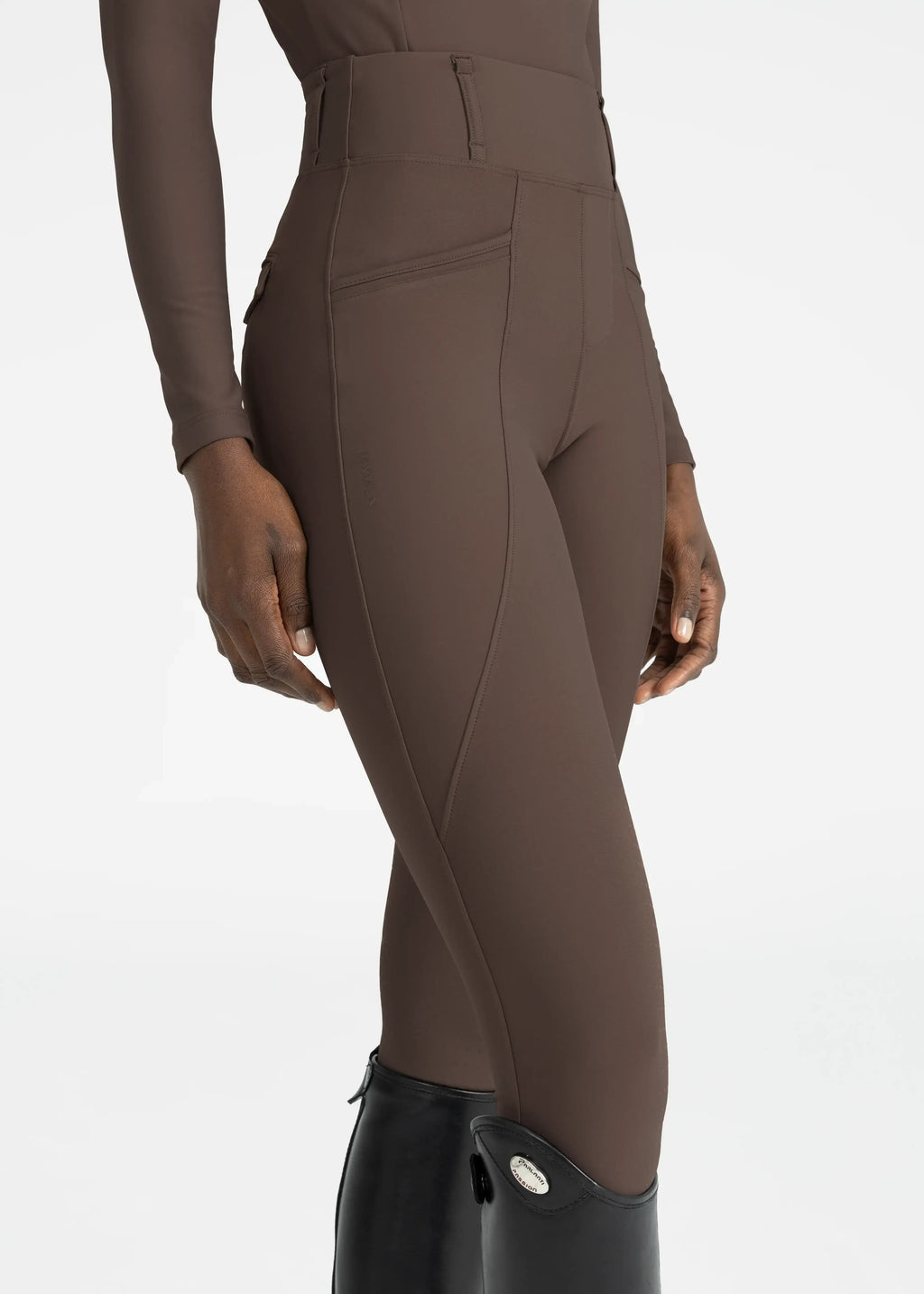 MAXIMILIAN EQUESTRIAN Pro Riding Leggings mocha