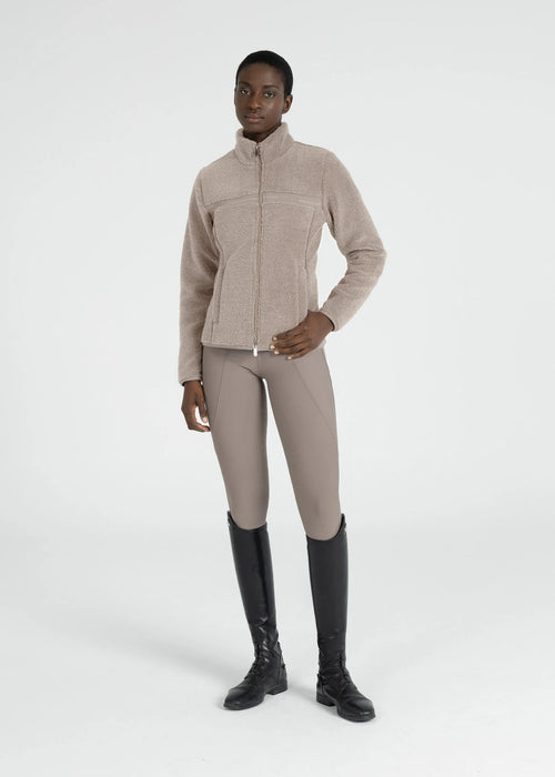 MAXIMIAN EQUESTRIAN Ciara Teddy Jacket Taupe