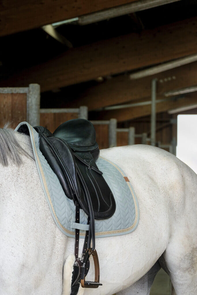 EQUITHÈME „SOFTY" SCHABRACKE hellgrün