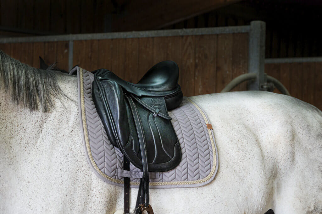 EQUITHÈME „SOFTY" SCHABRACKE grau