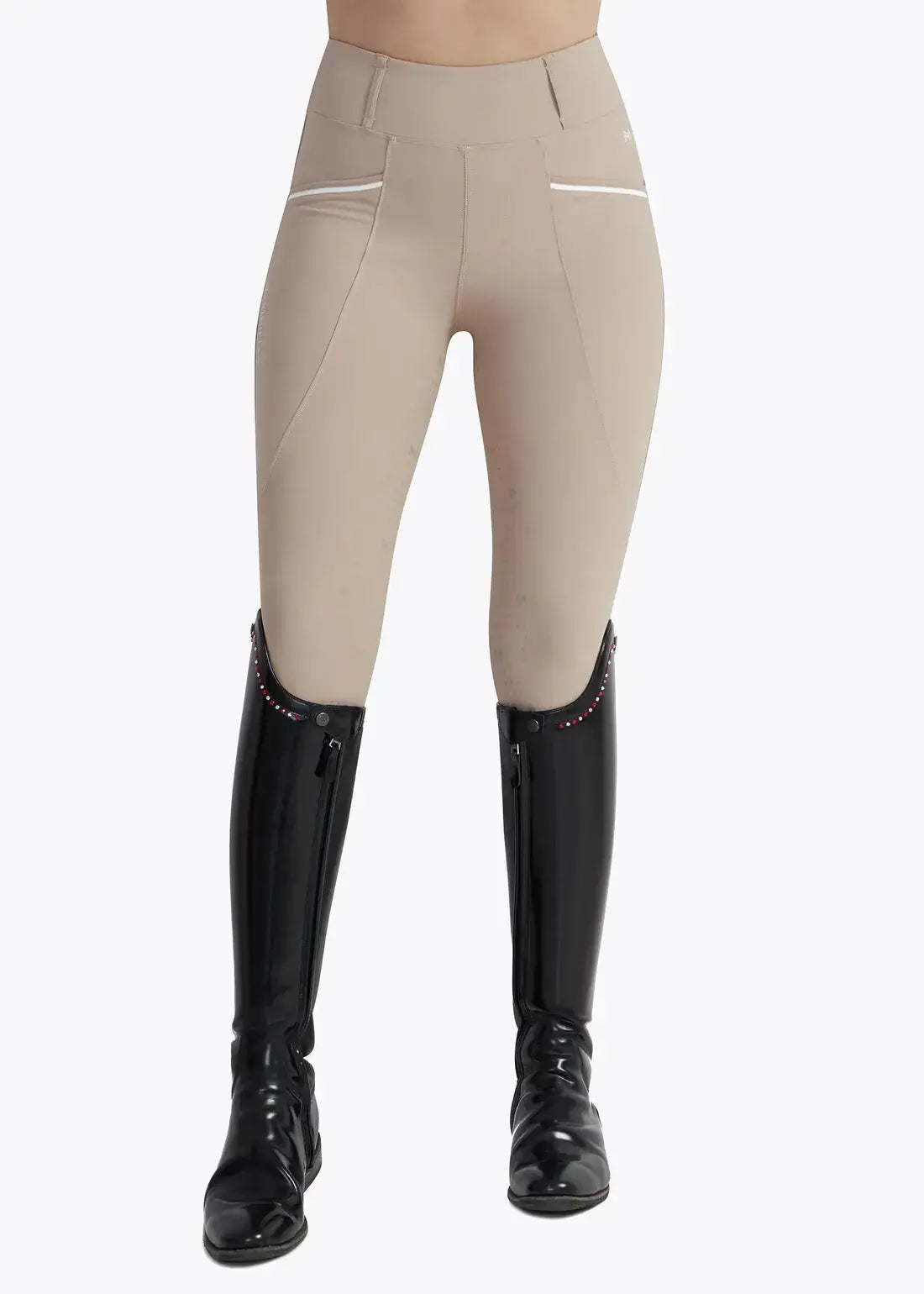 MAXIMILIAN EQUESTRIAN Pro Riding Leggings beige