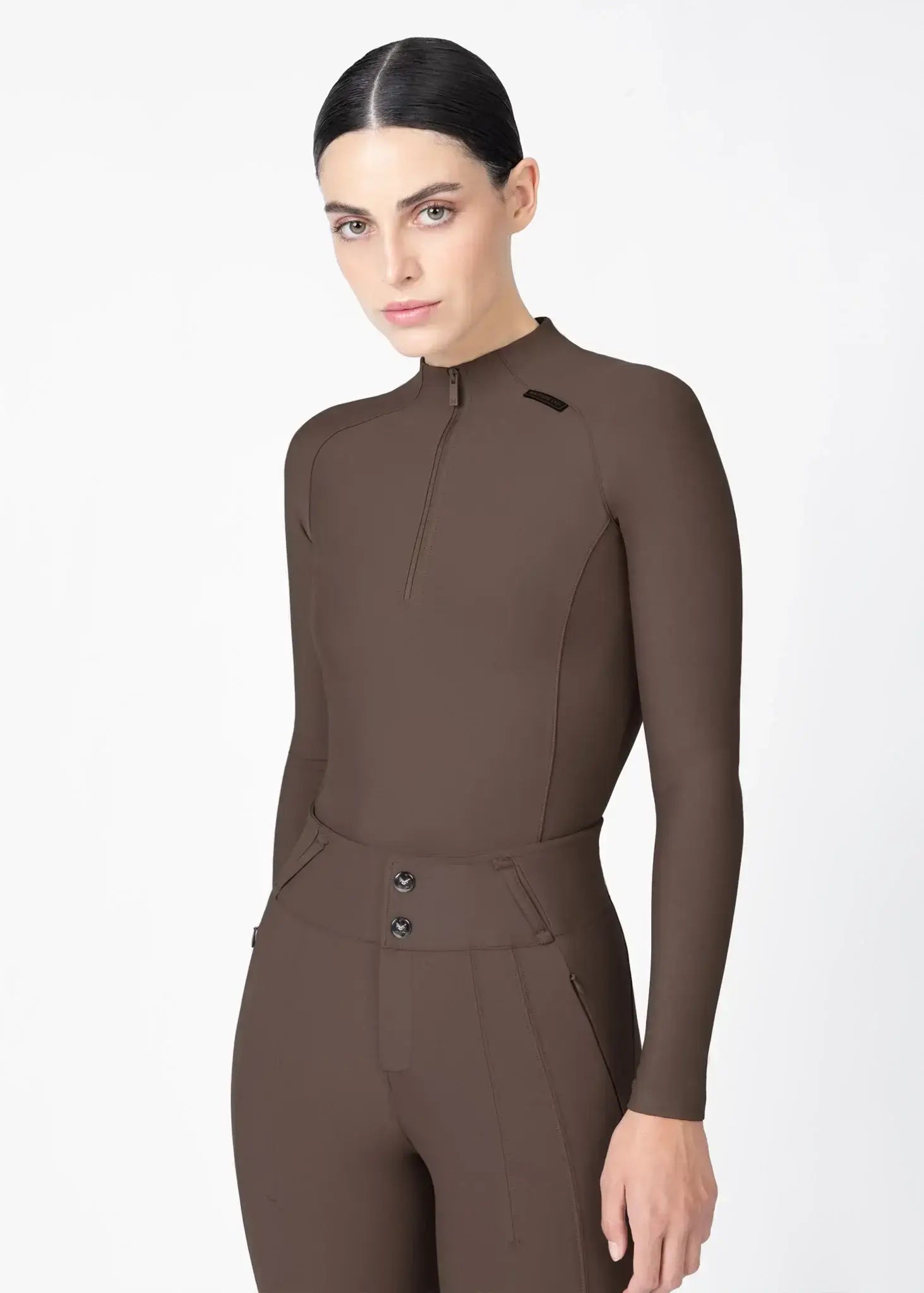 MAXIMILIAN EQUESTRIAN Origin Langarm Base Layer mocha