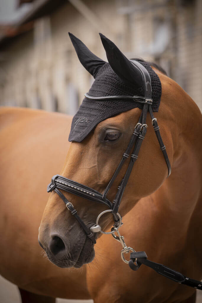 Penelope Fliegenhaube Cotton schwarz