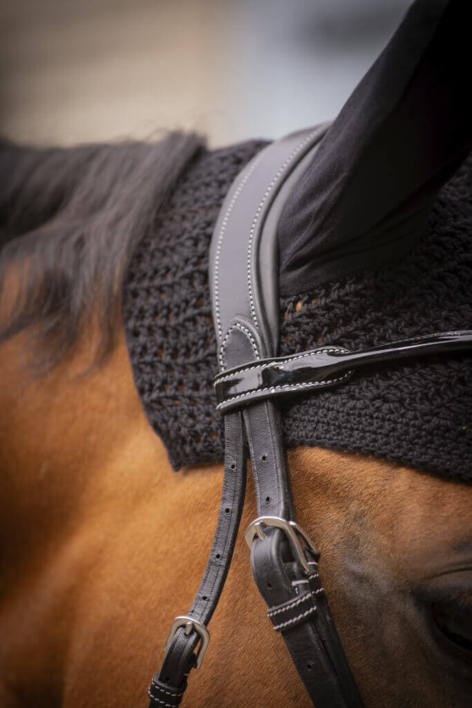 Penelope Fliegenhaube Cotton schwarz