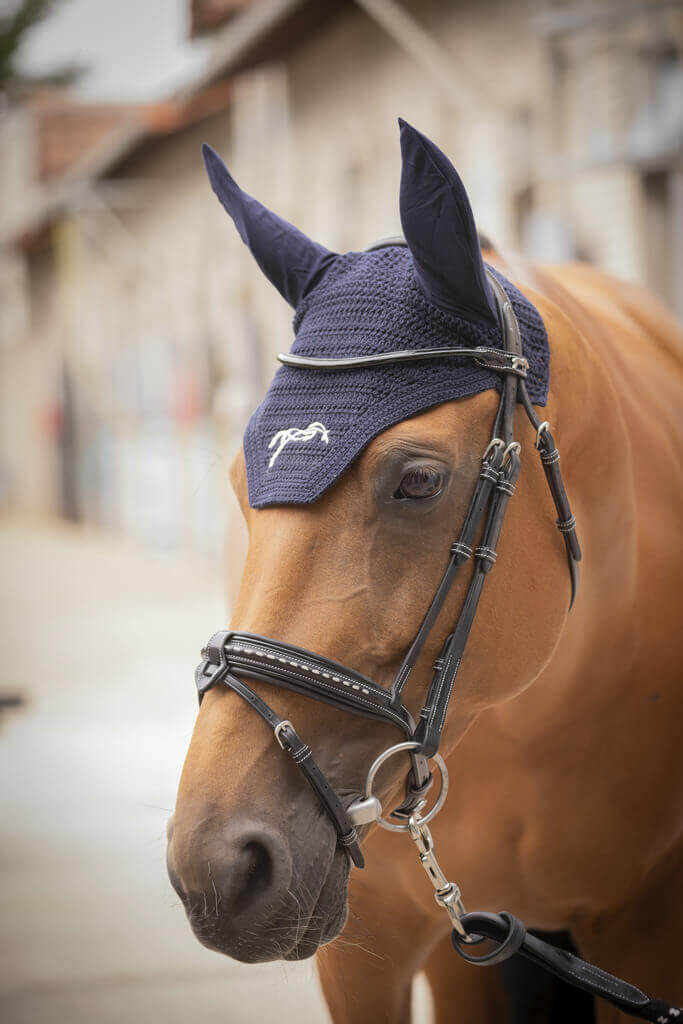 Penelope Fliegenhaube Cotton navy