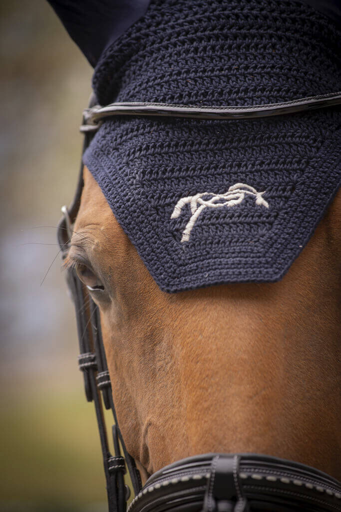 Penelope Fliegenhaube Cotton navy