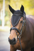 Penelope Fliegenhaube Strass schwarz