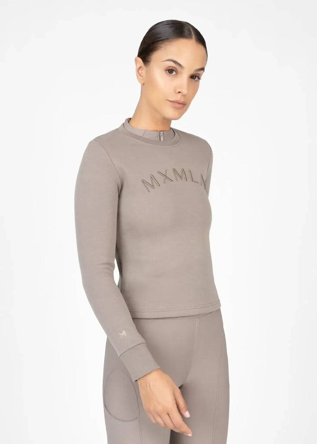 MAXIMILIAN EQUESTRIAN Sync Sweatshirt taupe
