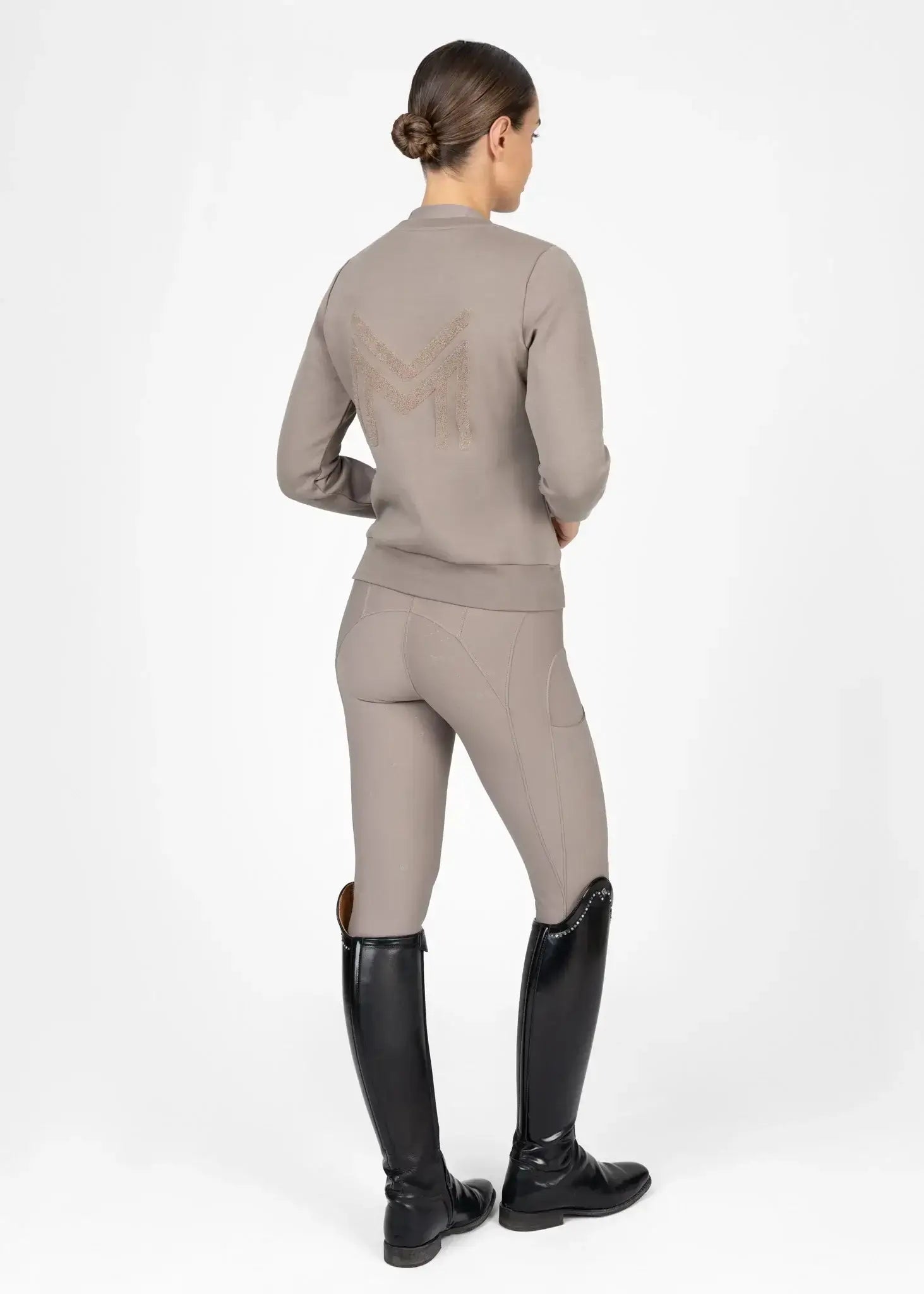 MAXIMILIAN EQUESTRIAN Loft Sweatshirt taupe