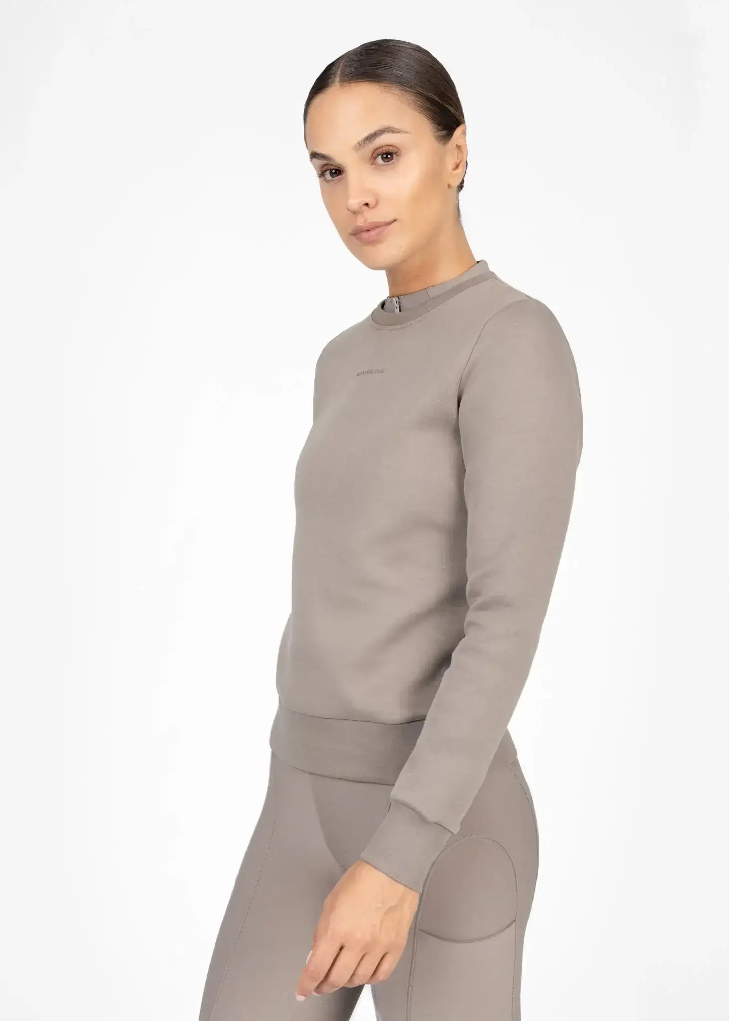 MAXIMILIAN EQUESTRIAN Loft Sweatshirt taupe