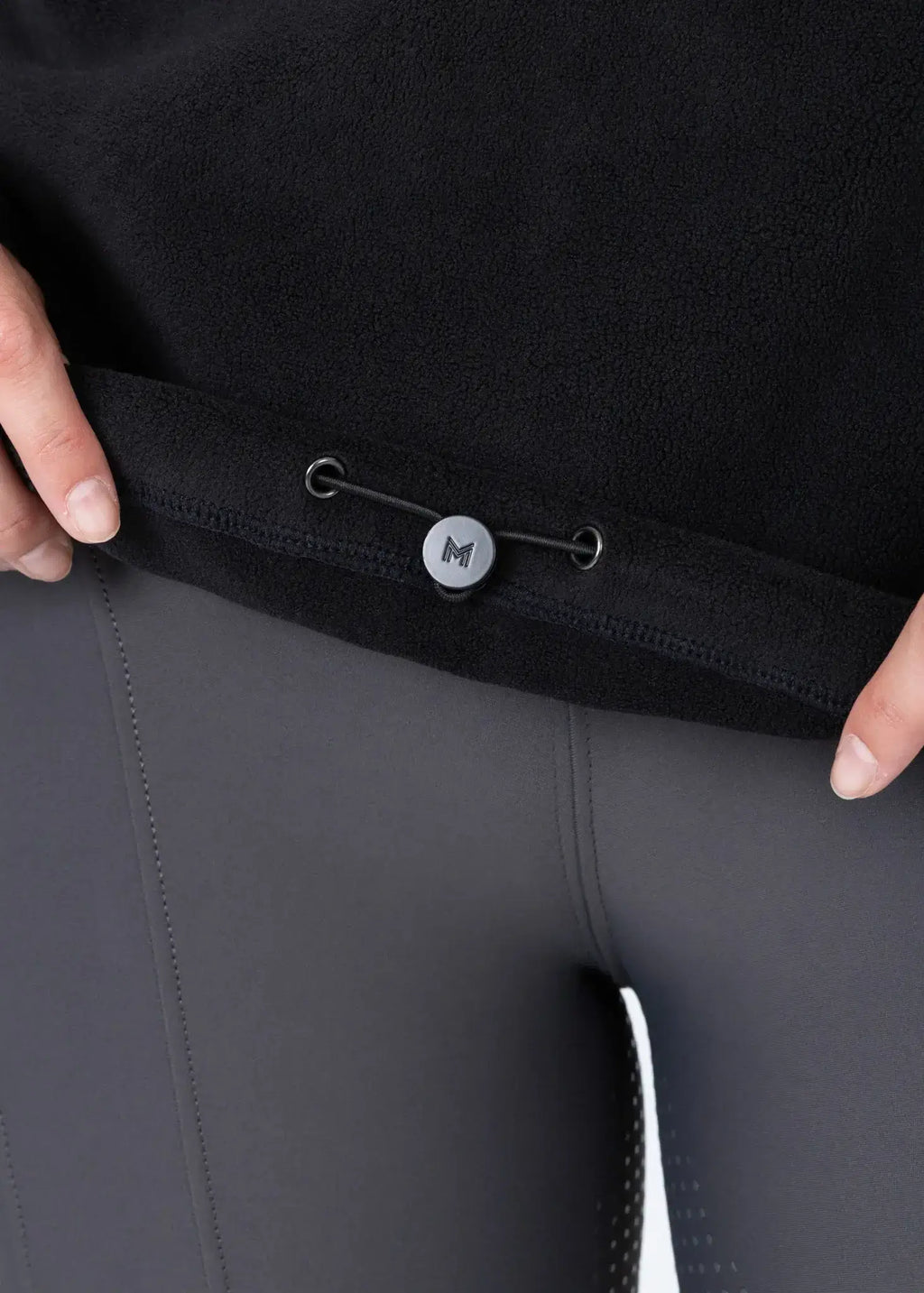 MAXIMILIAN EQUESTRIAN Versa Fleece Halfzip schwarz