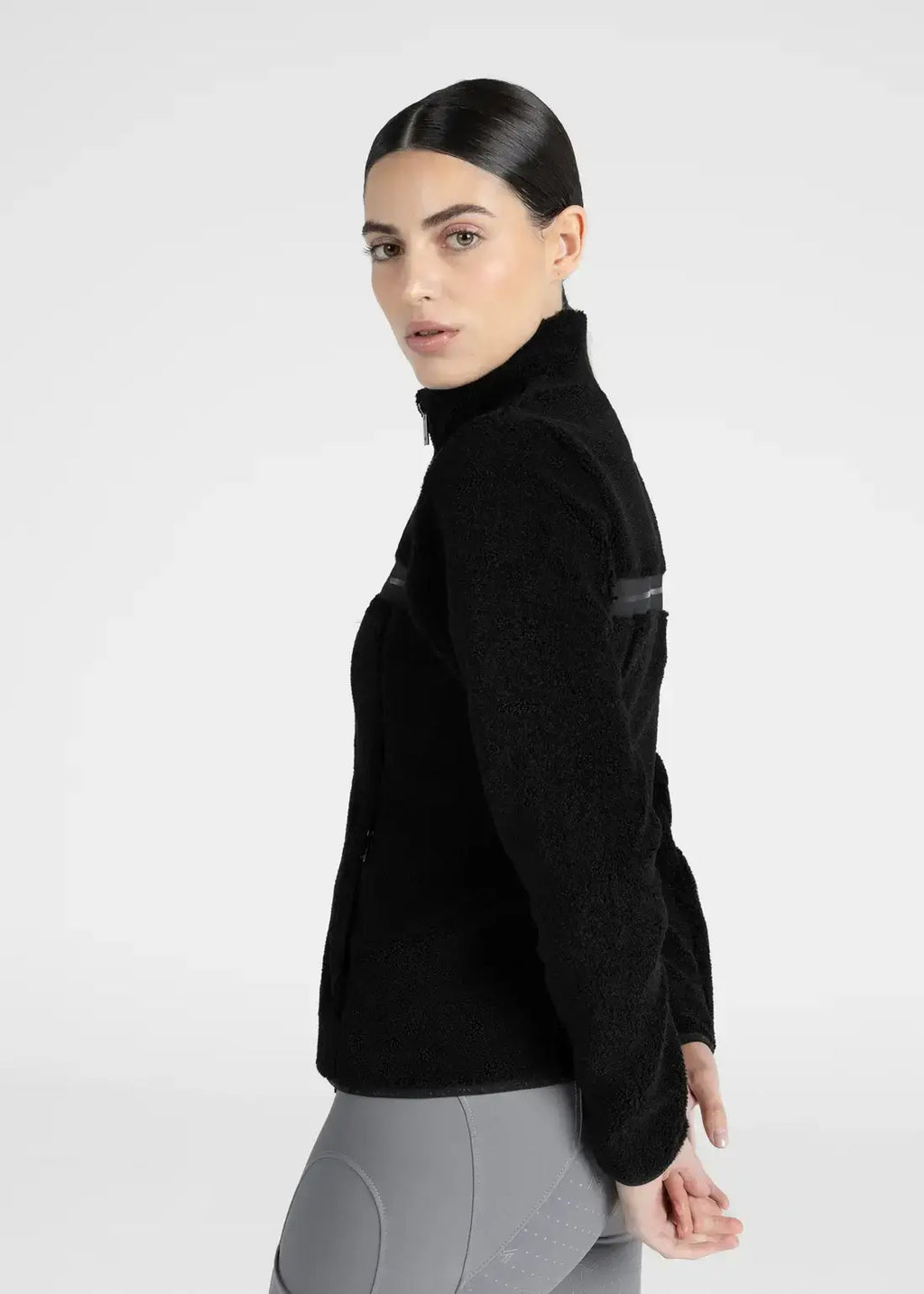 MAXIMILIAN EQUESTRIAN Ciara Teddy Jacke Black