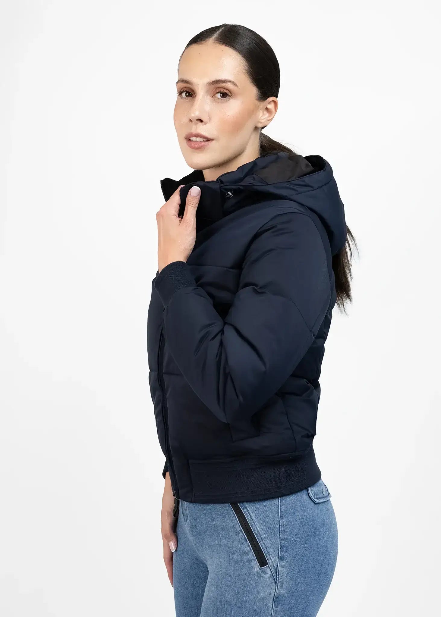 MAXIMILIAN EQUESTRIAN Stereo Puffer Jacke Navy