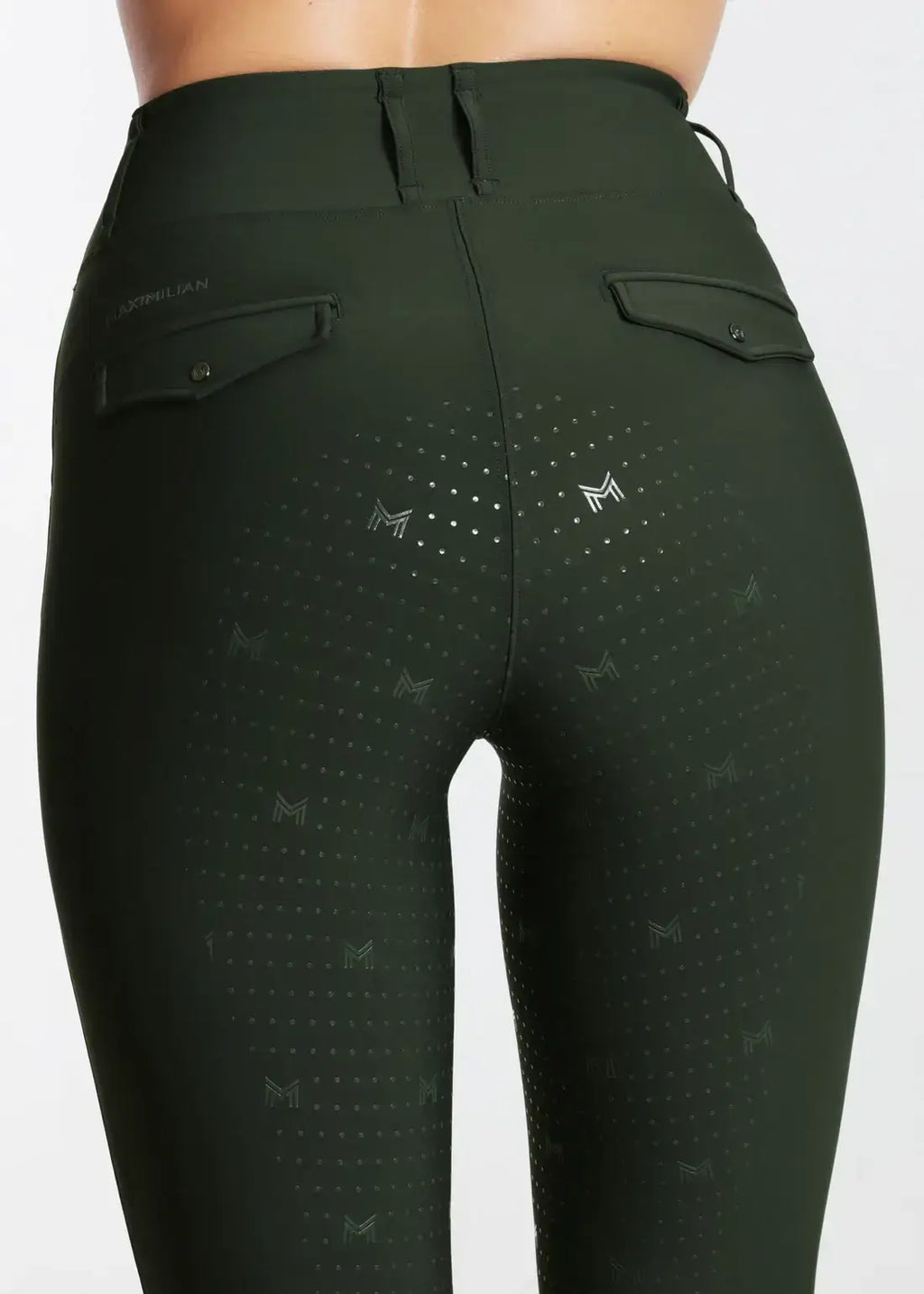MAXIMILIAN EQUESTRIAN Pro Riding Leggings hunter green