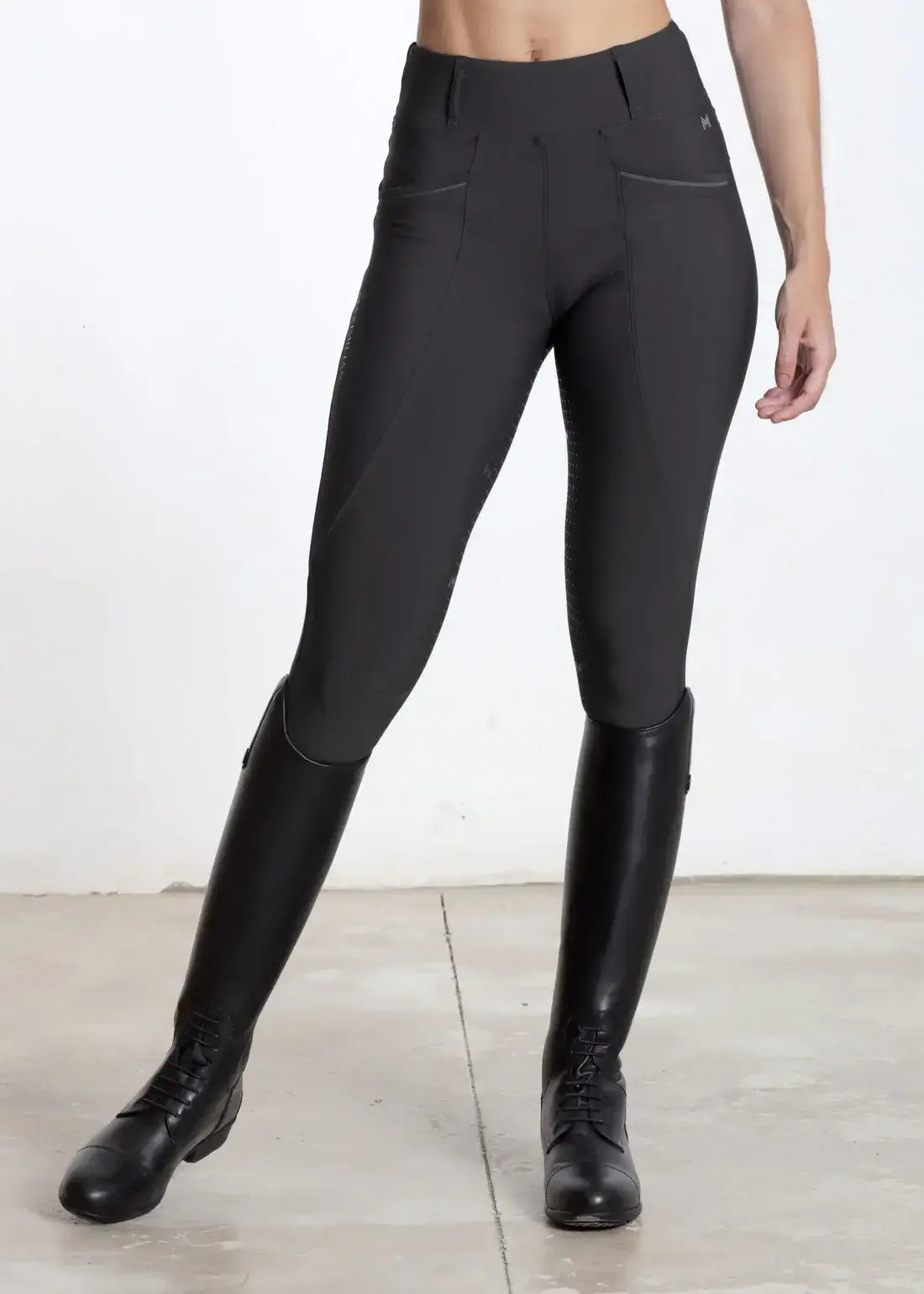 MAXIMILIAN EQUESTRIAN Pro Riding Leggings hunter green