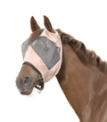 Premium Fly Mask without Ear Protection, Light Pink