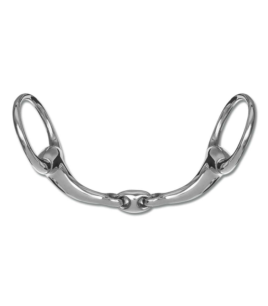 Olivenkopfgebiss anatomisch, doppelt gebrochen, massiv