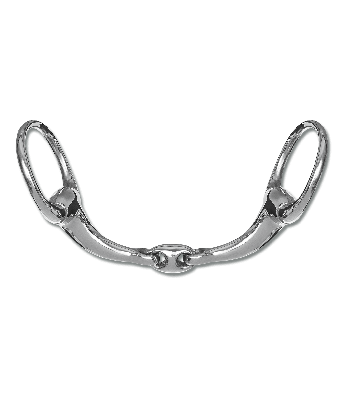 Olivenkopfgebiss anatomisch, doppelt gebrochen, massiv