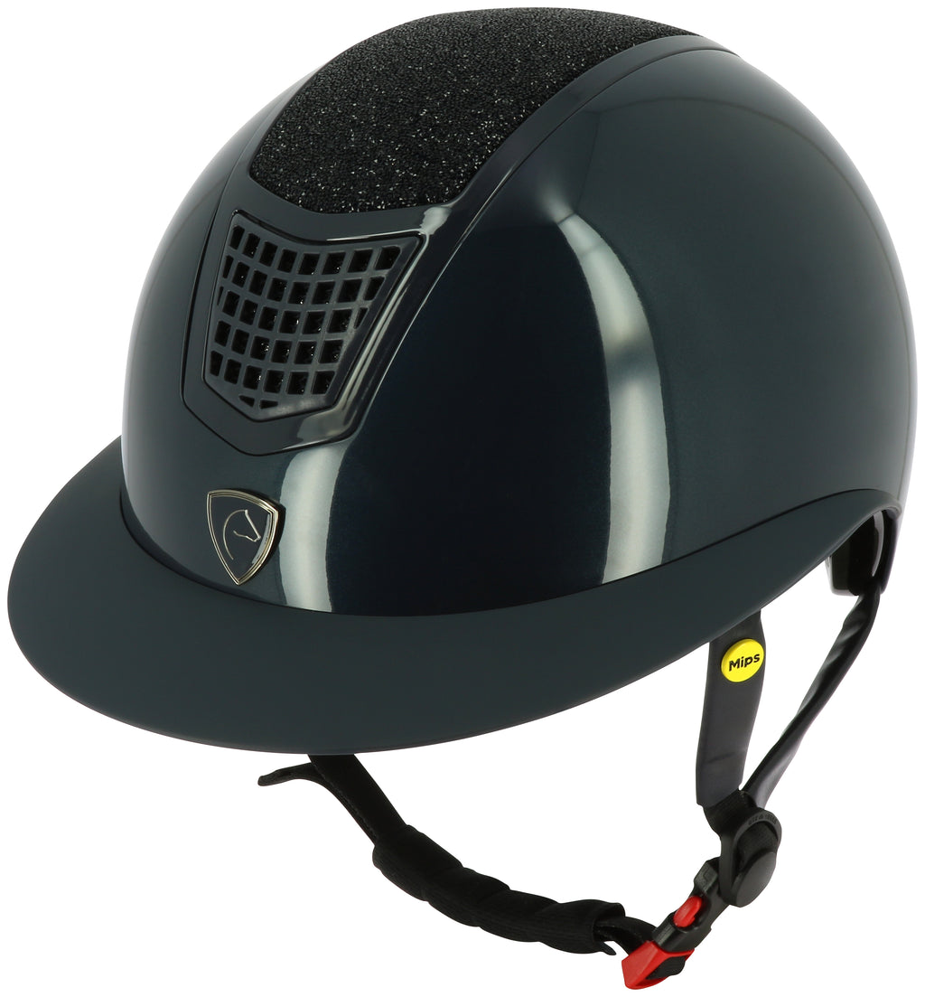 EquiThème Riding Helmet Airy LM Mips Glossy Blue