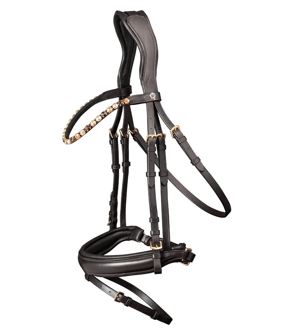 Waldhausen X-Line Trensenzaum Goldheart