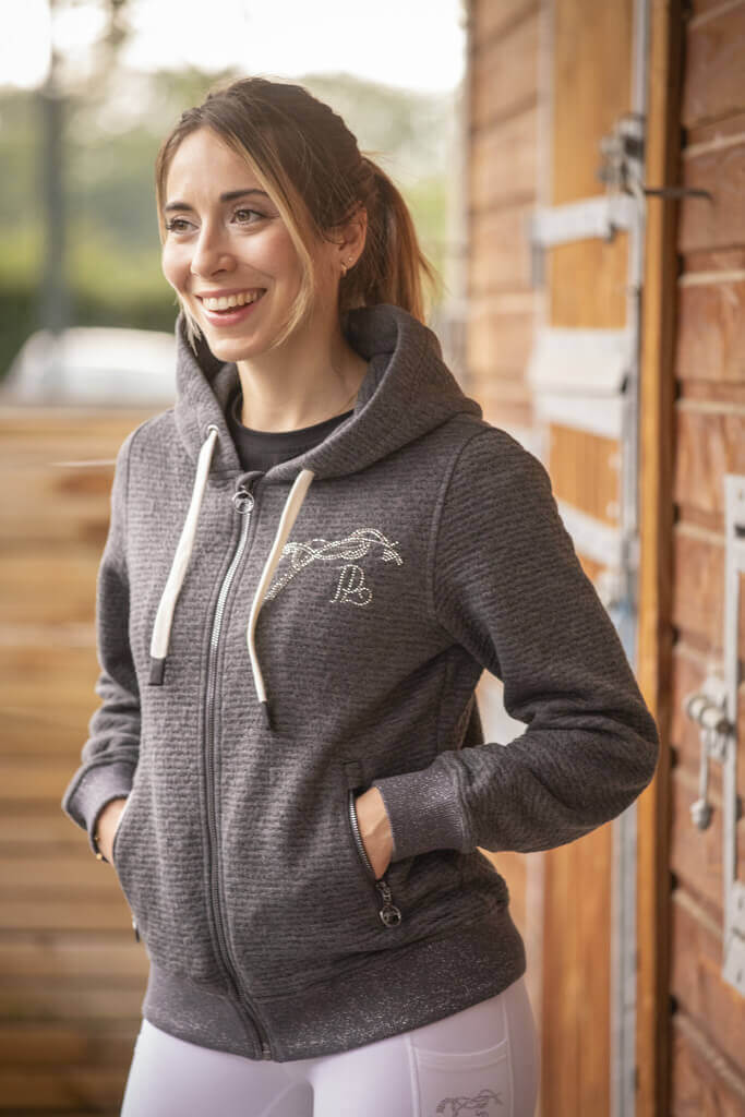 Penelope Hoodie Tressy Flock