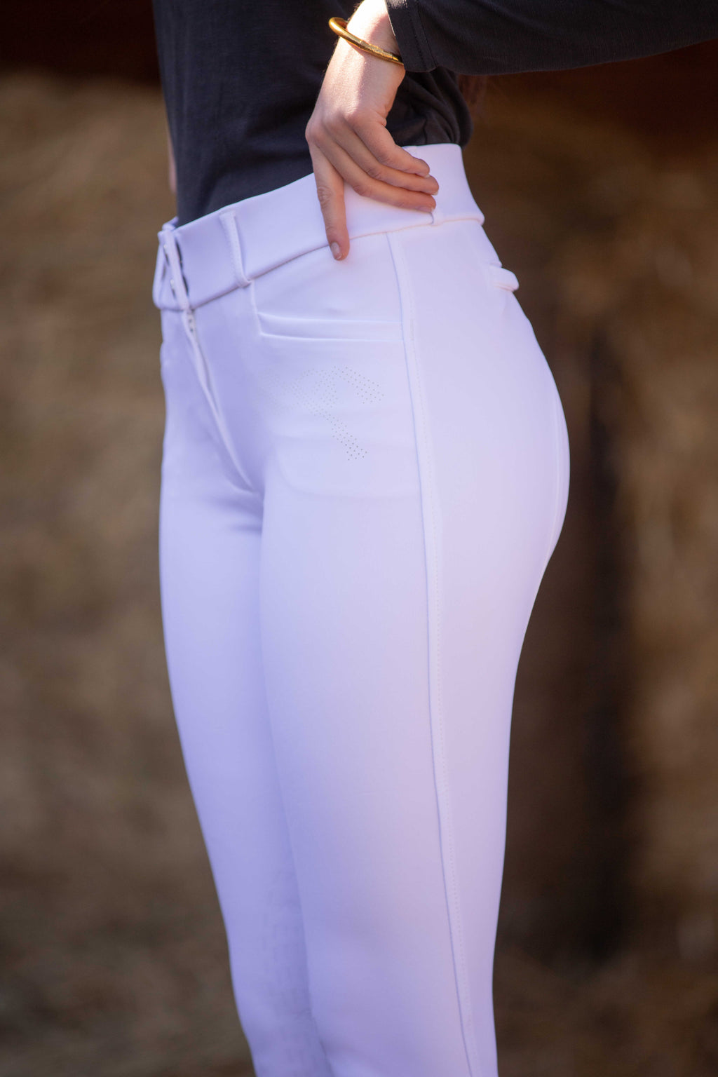 Penelope Reithose Majestic weiß