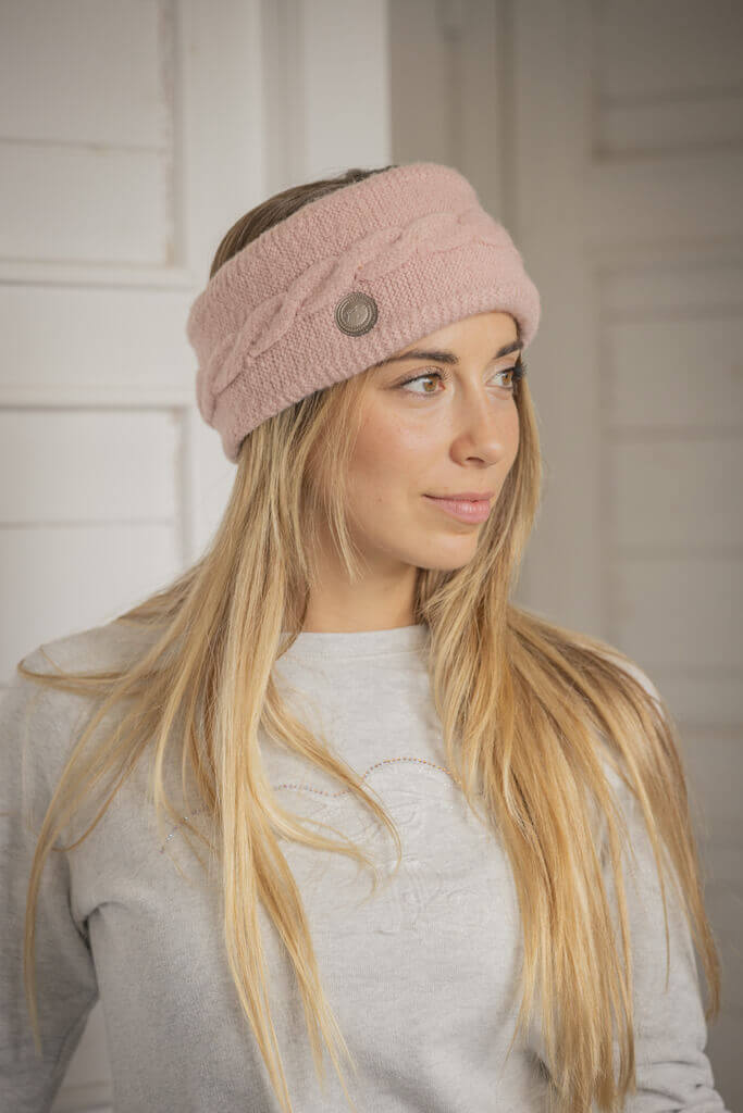 Penelope Stirnband Mel navy rosa