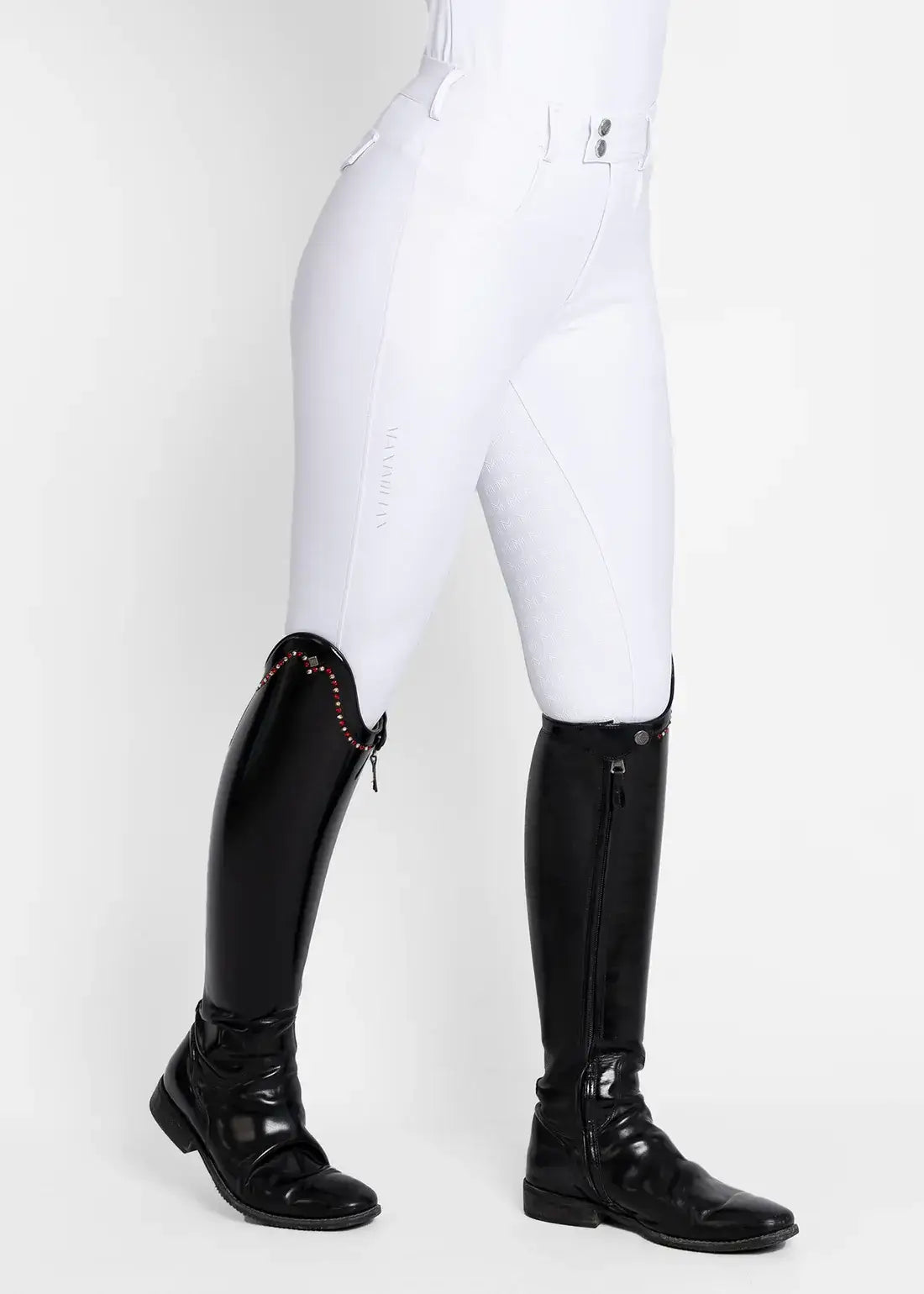 MAXIMILIAN EQUESTRIAN Reithose Reflection weiß