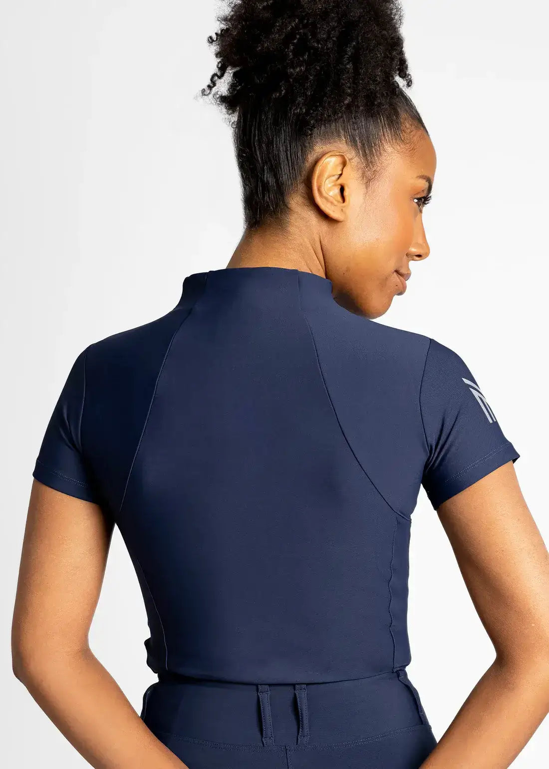 MAXIMILIAN EQUESTRIAN Kurzarm Shirt Base Layer navy