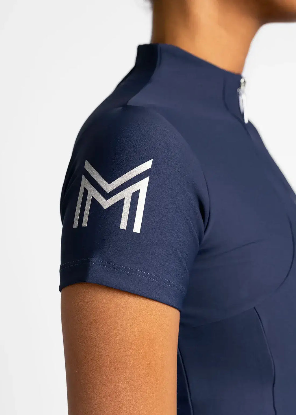 MAXIMILIAN EQUESTRIAN Kurzarm Shirt Base Layer navy