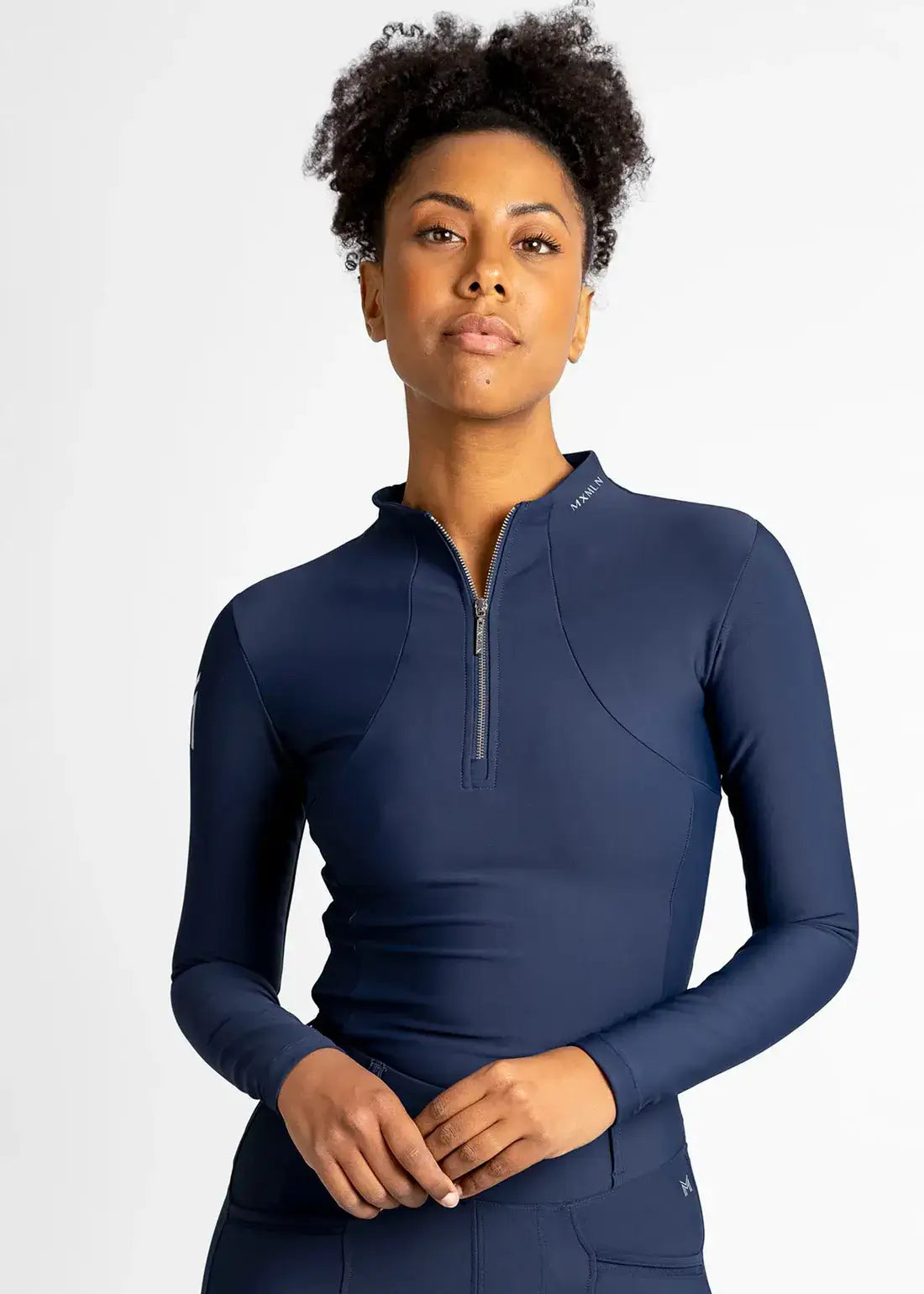 MAXIMILIAN EQUESTRIAN Langarm Base Layer navy