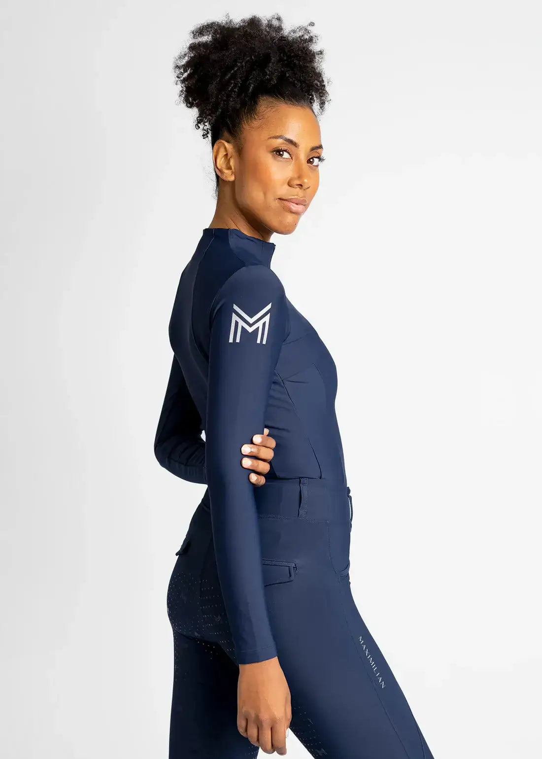 MAXIMILIAN EQUESTRIAN Langarm Base Layer navy
