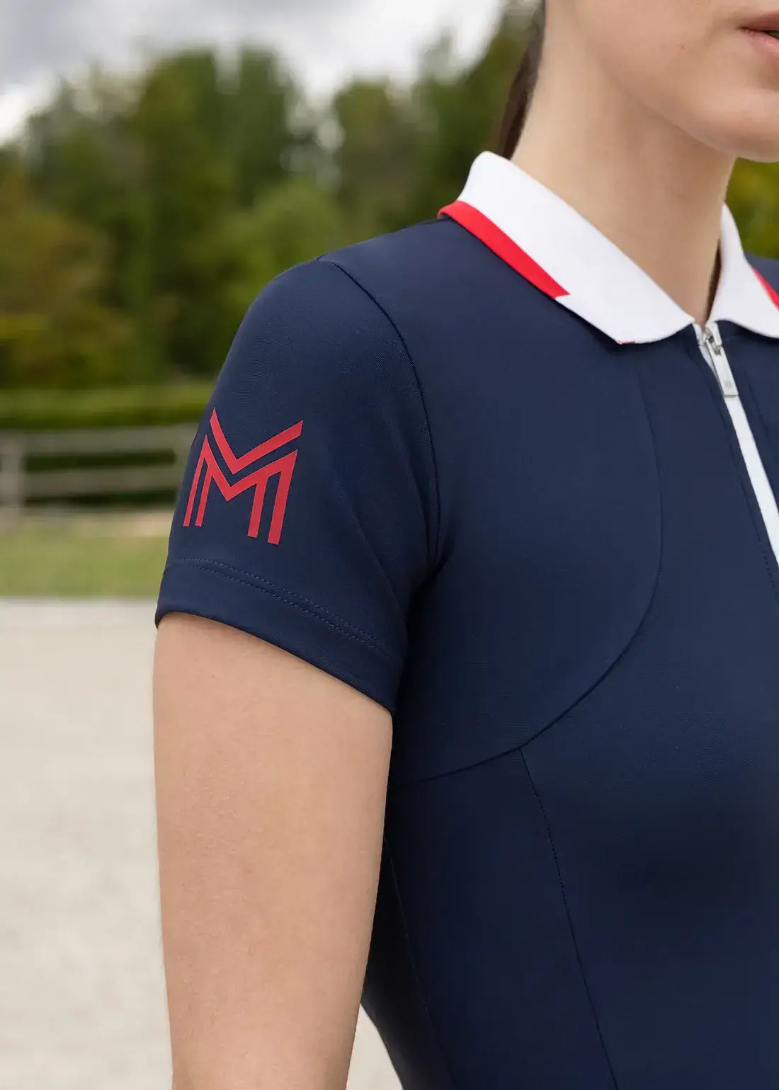 MAXIMILIAN EQUESTRIAN Concept Polo Shirt Navy