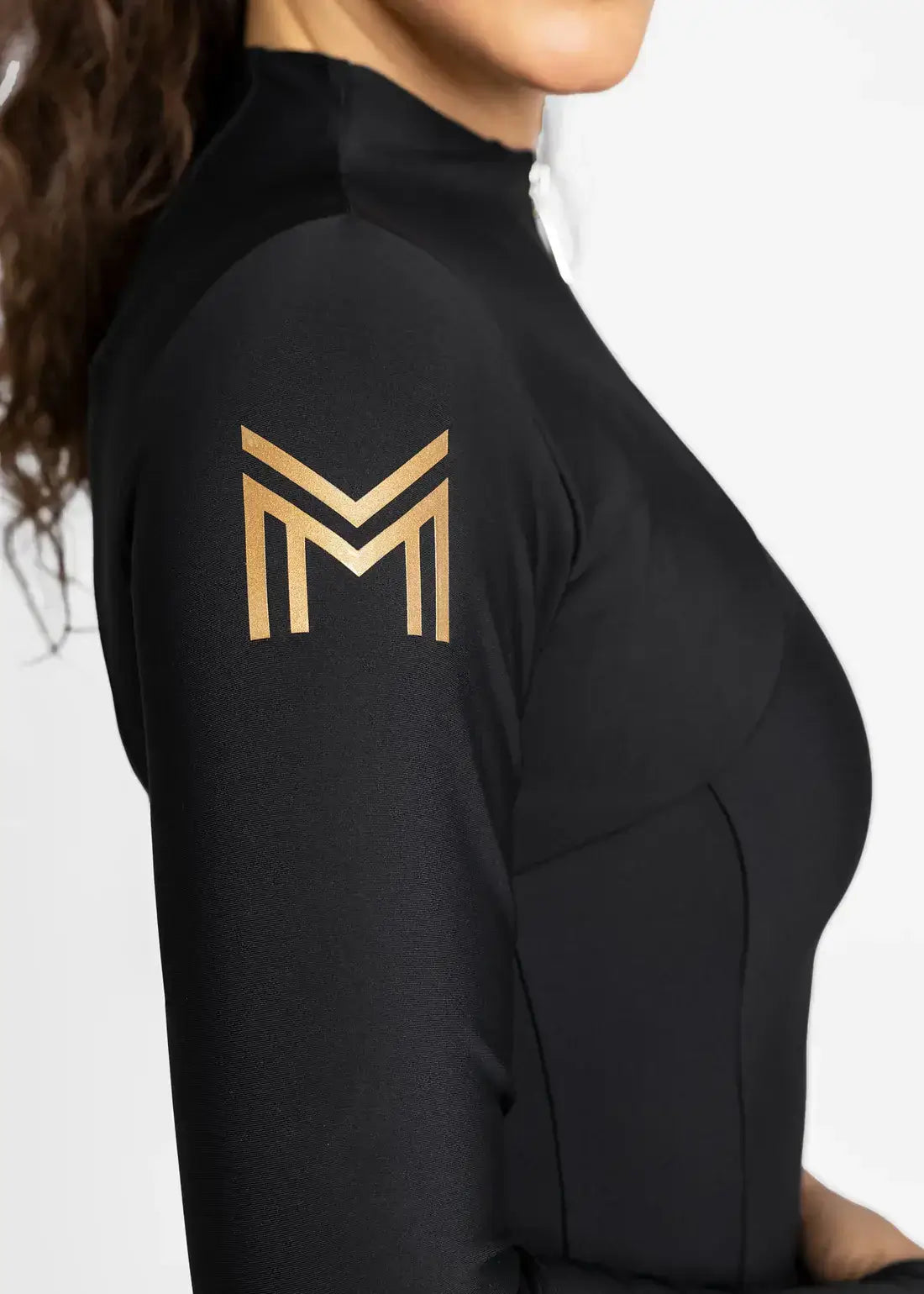 MAXIMILIAN EQUESTRIAN Langarm Base Layer black/gold