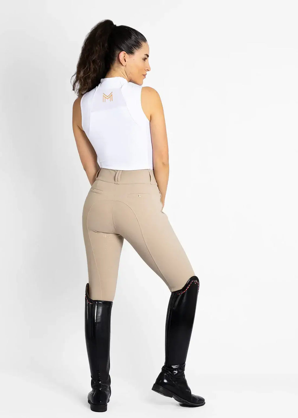 MAXIMILIAN EQUESTRIAN Trainingsshirt ärmellos Base Layer white