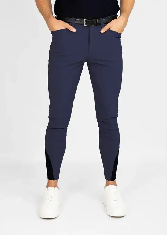 MAXIMILIAN EQUESTRIAN Winter Reithose Herren Performance Navy