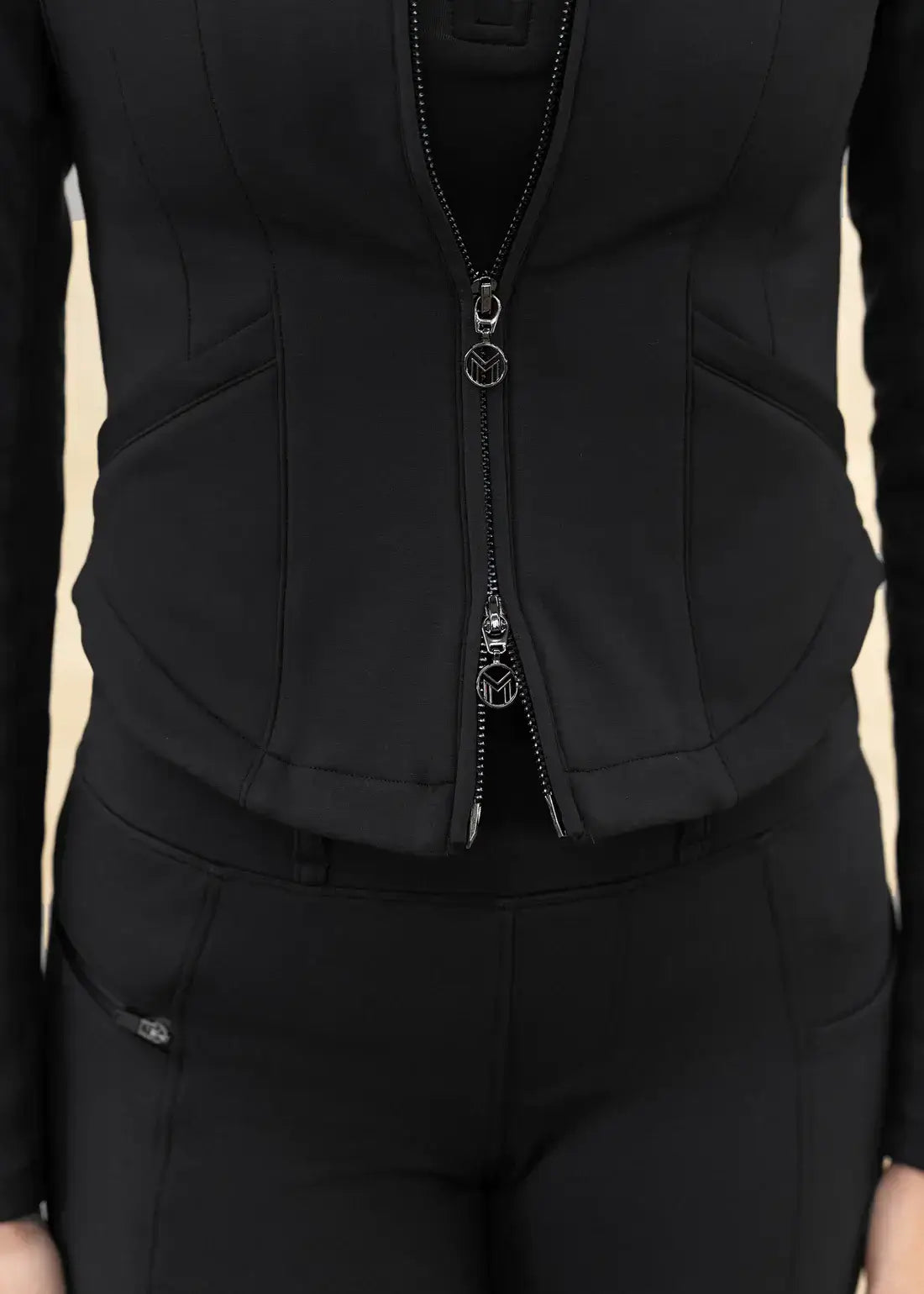 MAXIMILIAN EQUESTRIAN Fleeced Contour Jacke black