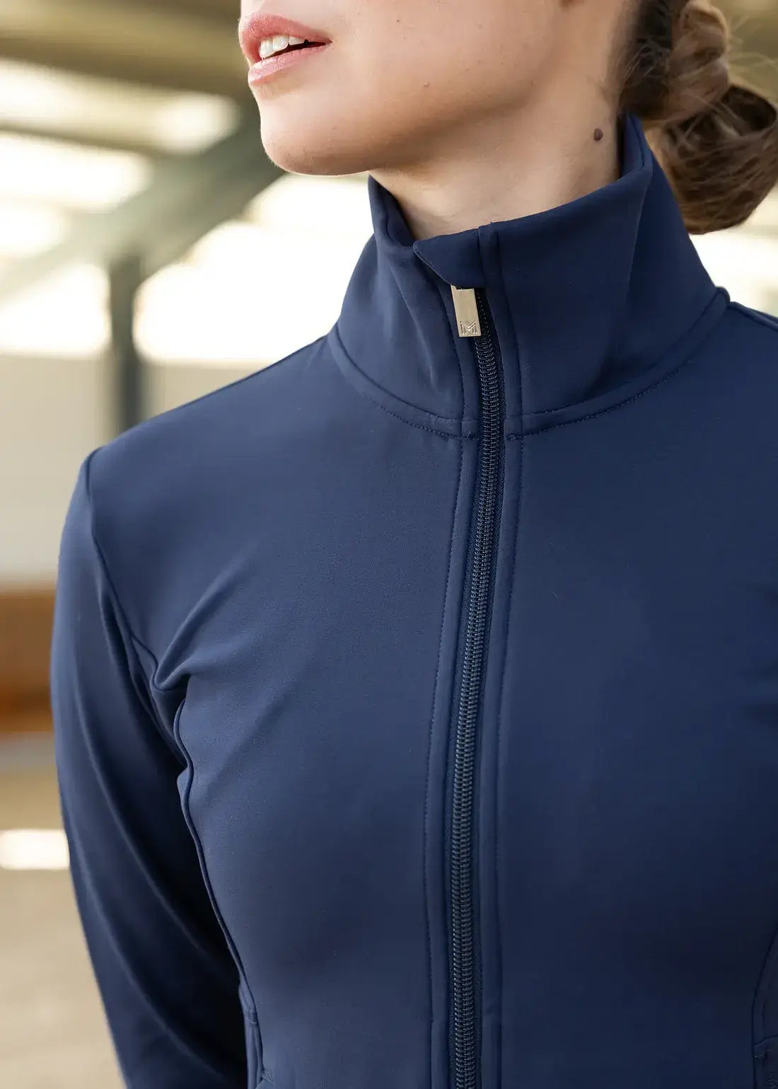 MAXIMILIAN EQUESTRIAN Fleeced Vera Jacke navy