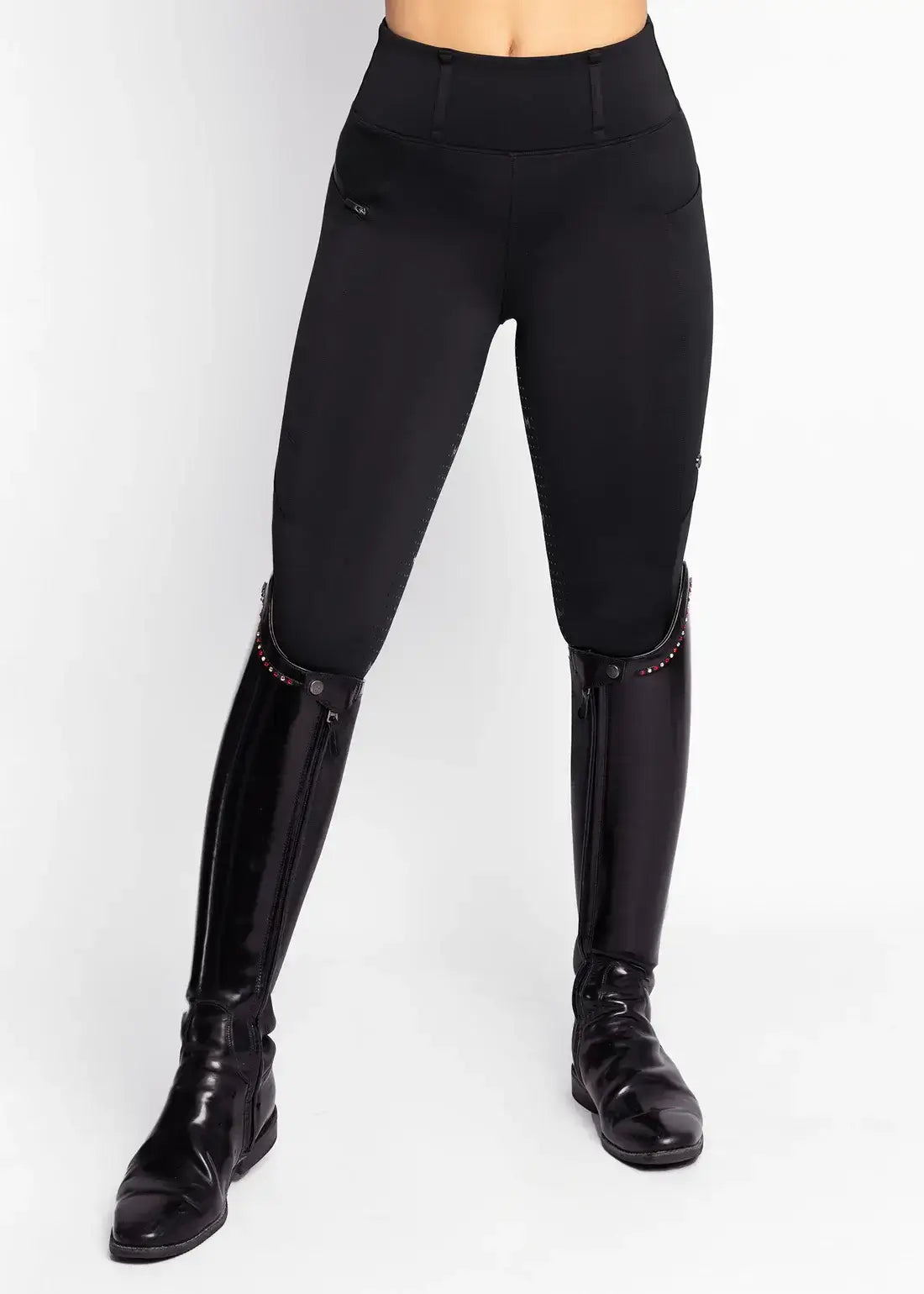 MAXIMILIAN EQUESTRIAN Reitleggings Studio Black