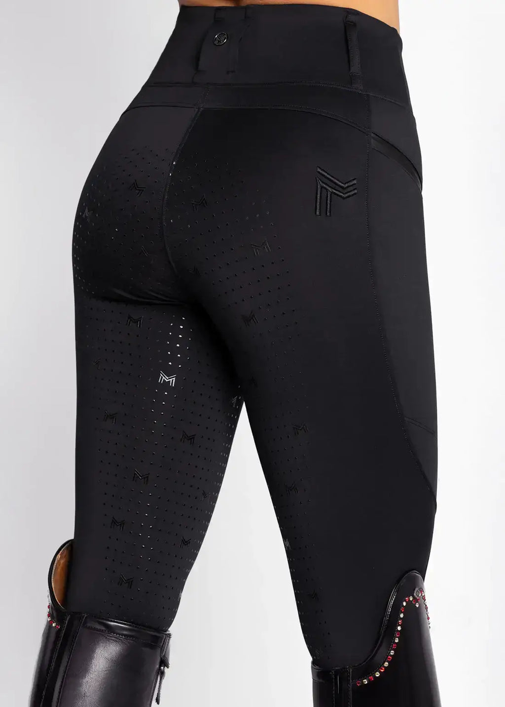 MAXIMILIAN EQUESTRIAN Reitleggings Studio Black