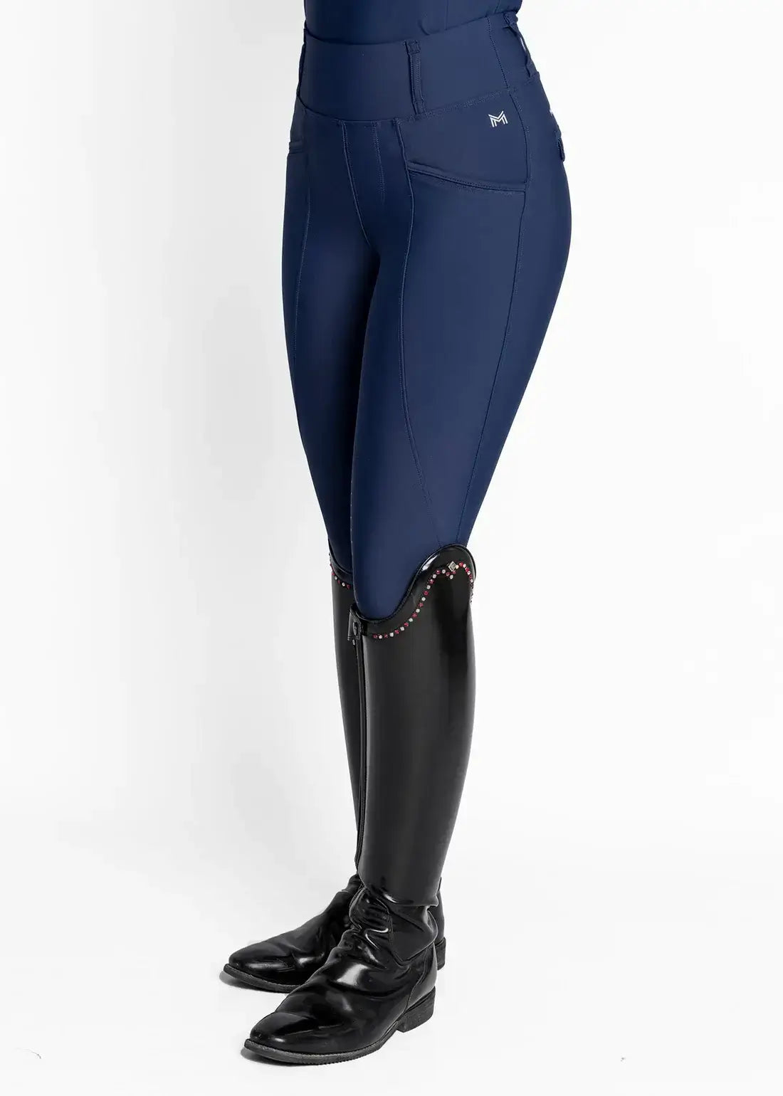 MAXIMILIAN EQUESTRIAN Pro Riding Leggings navy