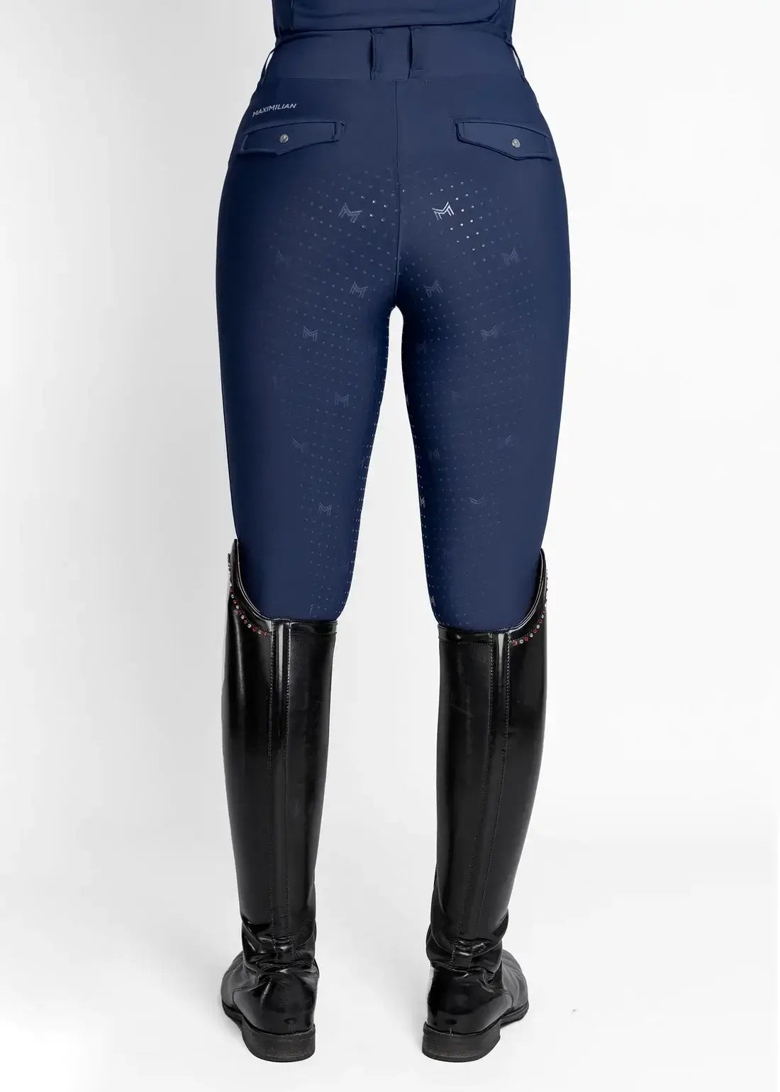 MAXIMILIAN EQUESTRIAN Pro Riding Leggings navy