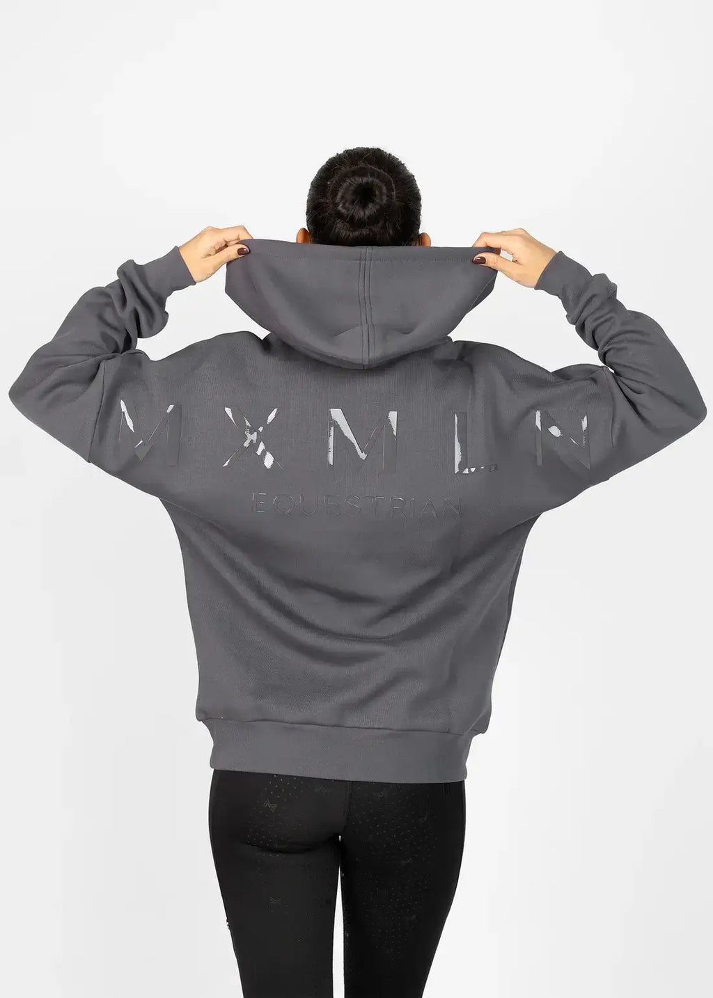 MAXIMILIAN EQUESTRIAN Icon Oversized Hoodie Unisex graphite