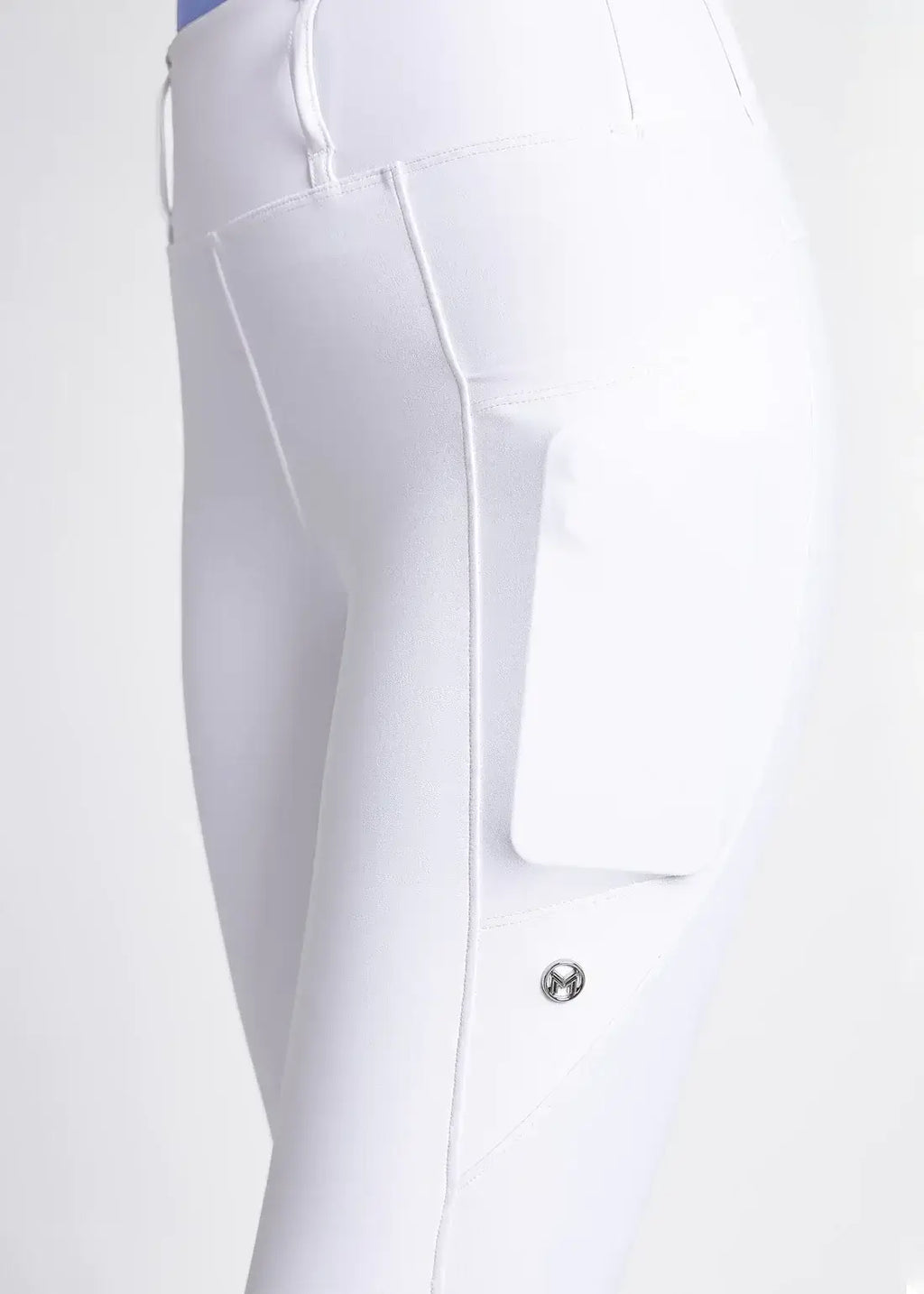 MAXIMILIAN EQUESTRIAN Reitleggings Studio White