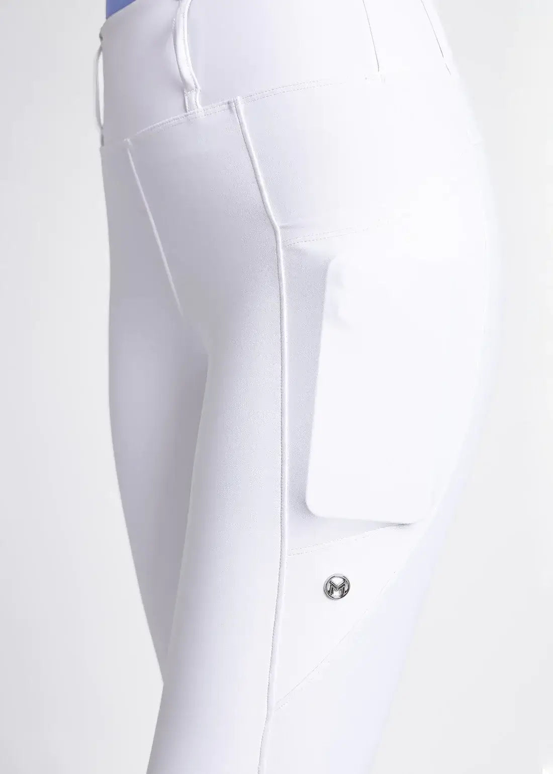 MAXIMILIAN EQUESTRIAN Reitleggings Studio White
