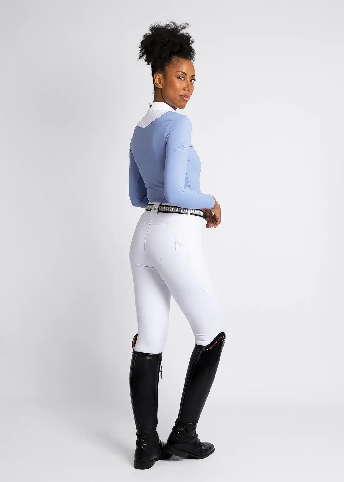 MAXIMILIAN EQUESTRIAN Reitleggings Studio White
