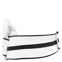 ANKY Plastron Stone-DeLuxe bianco nero