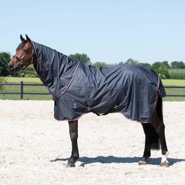 Kingsland Classic Primary Turnout Rug mit abnehmbarem Halsteil 0g navy