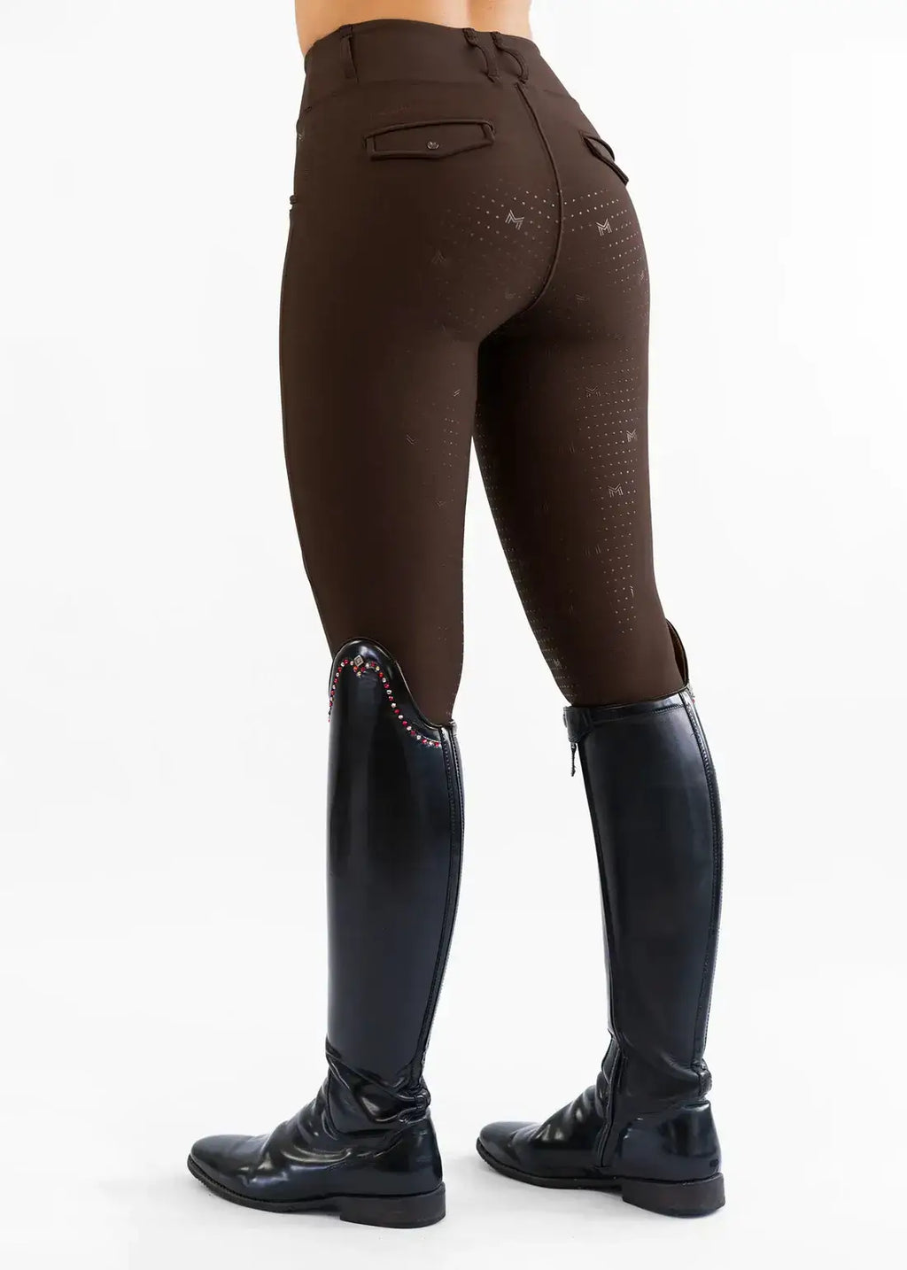 MAXIMILIAN EQUESTRIAN Pro Riding Leggings chocolate