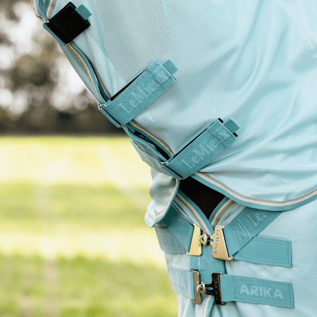 LeMieux_Arika_Armour-Tek_Fliegendecke_aqua_greemillaa